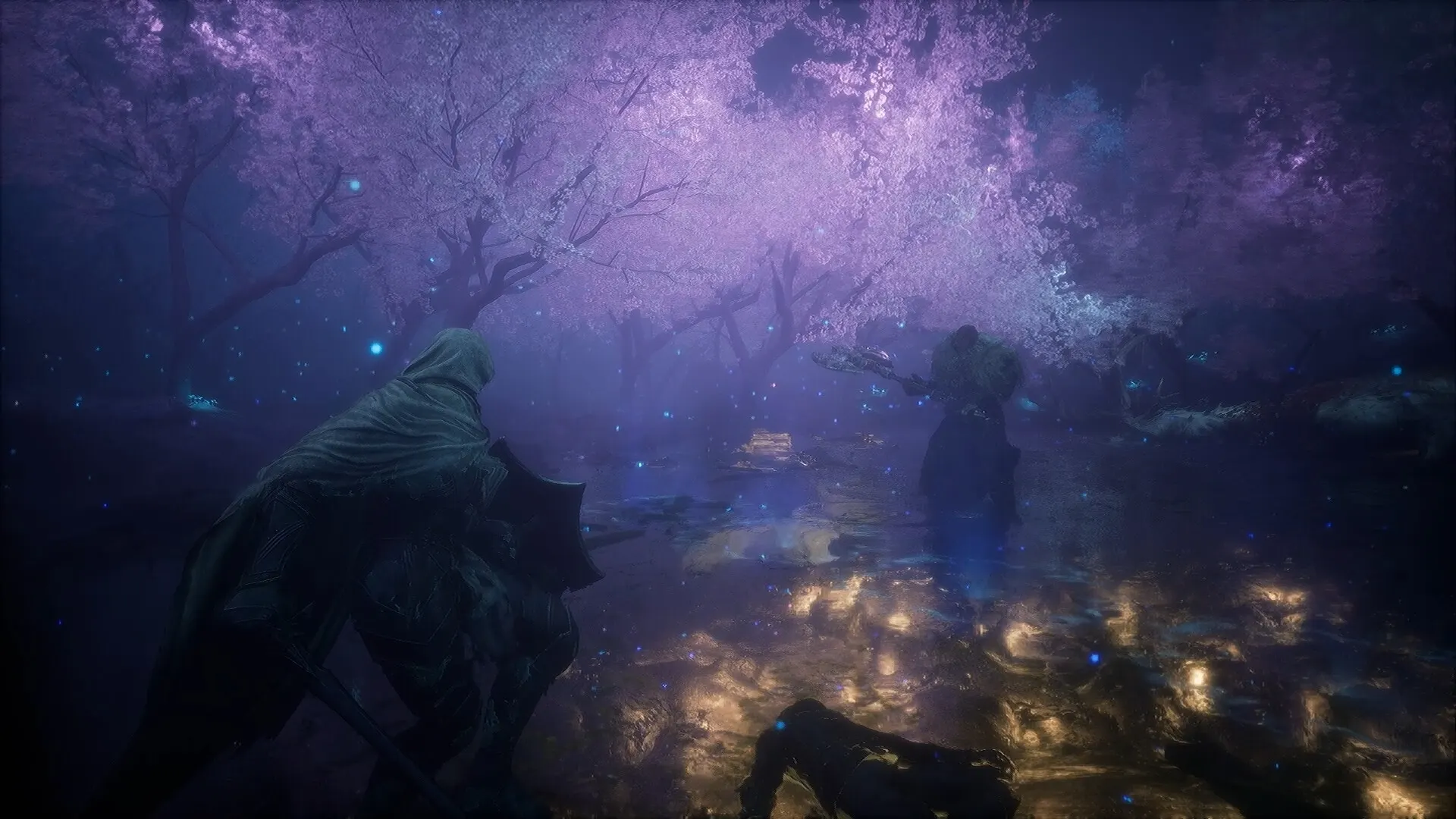 The Relic: First Guardian misty purple forest region on the Arsilthus route